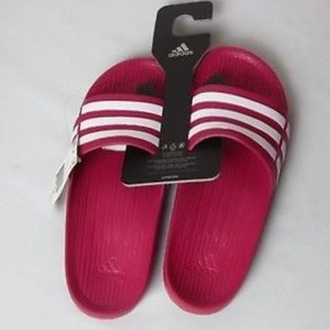 SOLD Brand new w/tag Adidas Slides Size 5 kids